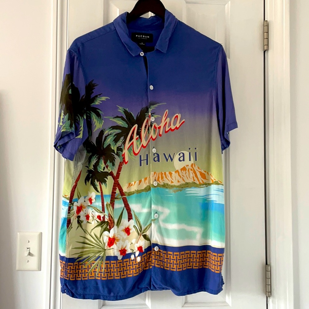 PacSun, Hawaiian shirt, men’s medium